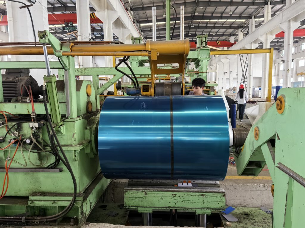 aluminum coils with protective film