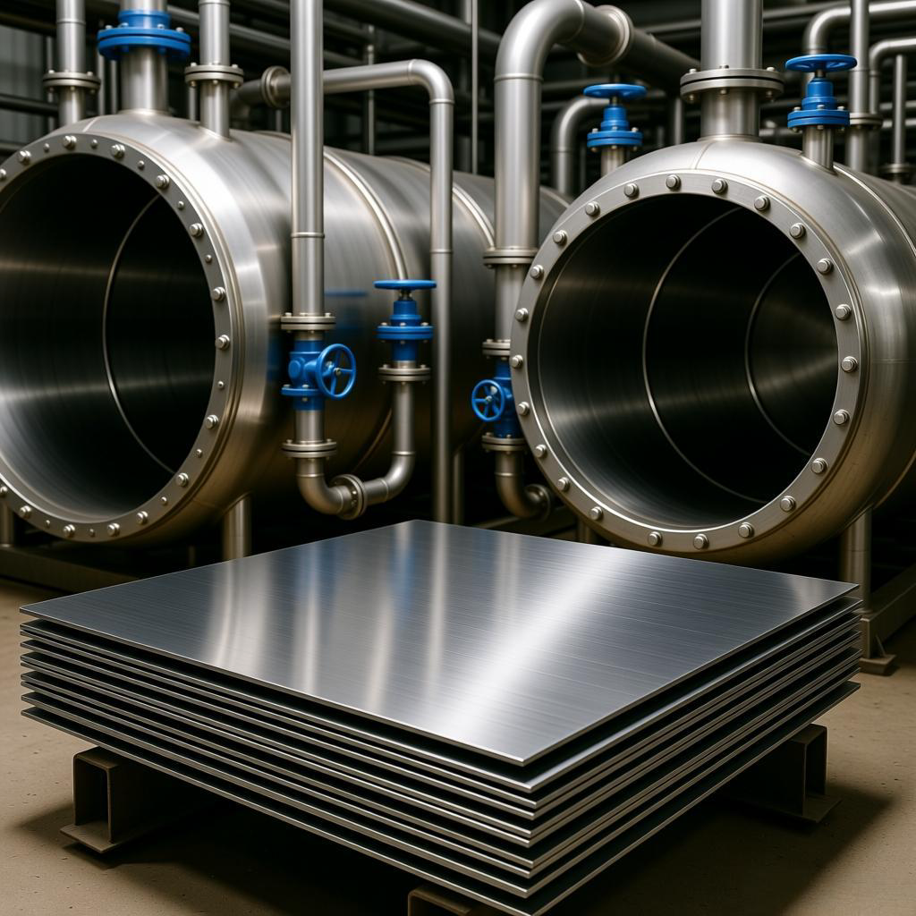 Inconel 625 plates are used for chemical equipment.