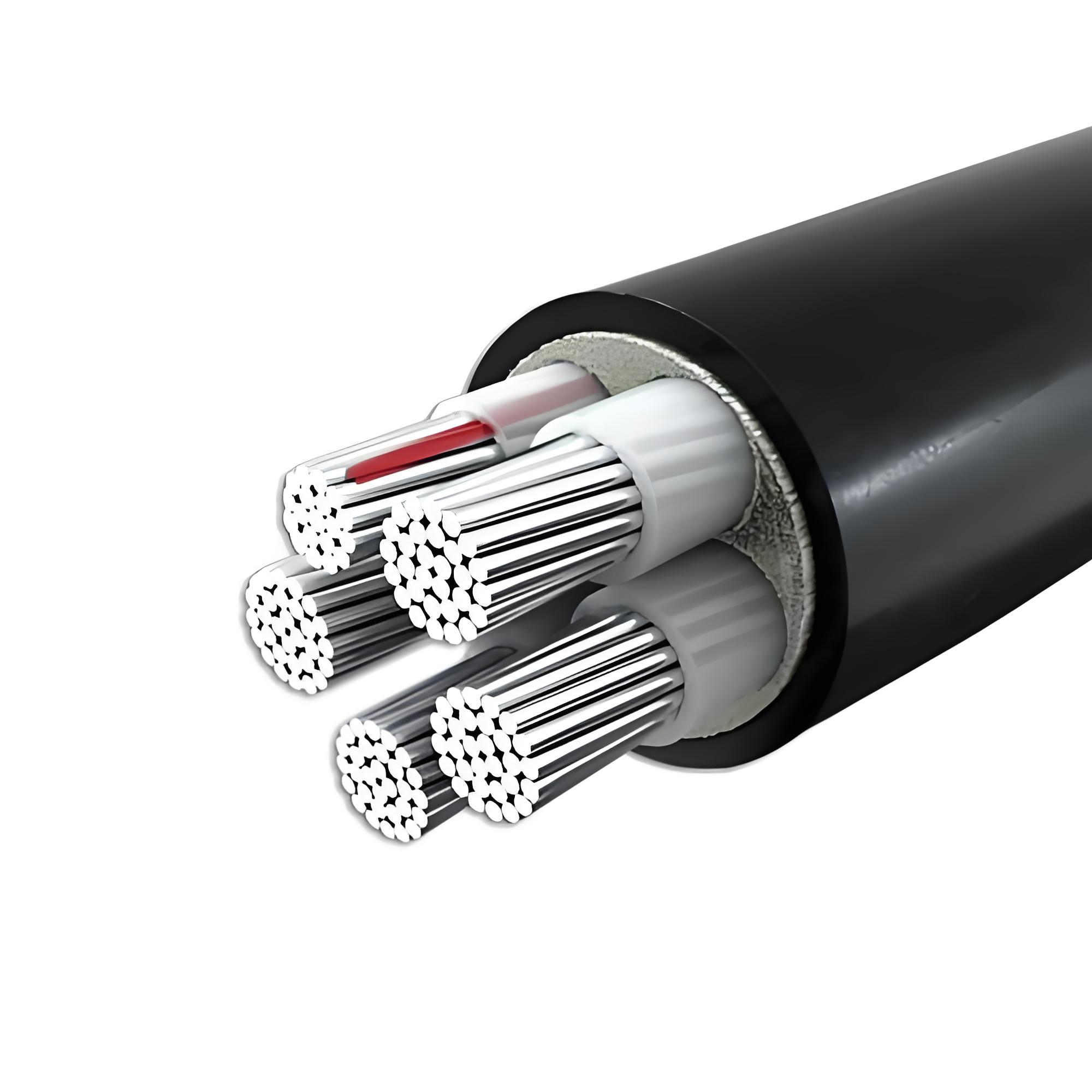 Aluminum wires are used to make steel-core aluminum stranded wires.