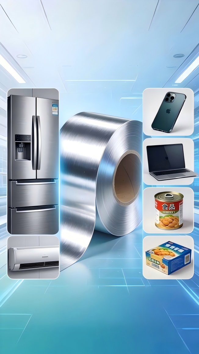 The application of color-coated aluminum sheets in electronic packaging