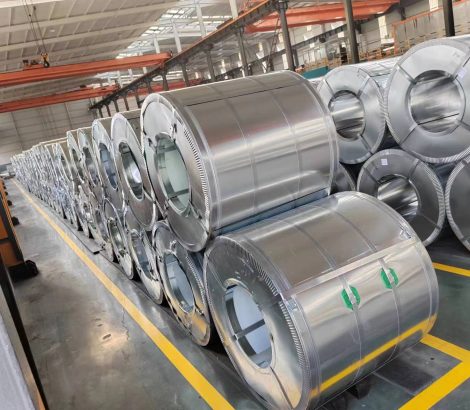 PPGI steel coils packaging,with iron wrapped&steel belts fixed,wooden pallets