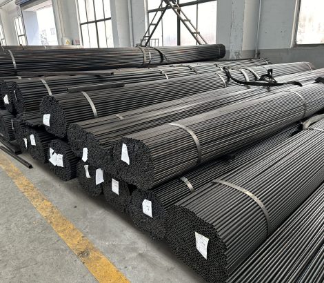 carbon steel pipes with steel belts fixed carbon steel pipes with steel belts fixed