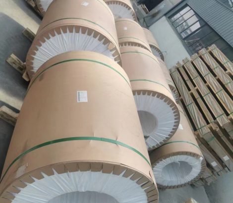 aluminum coils with wooden pallets