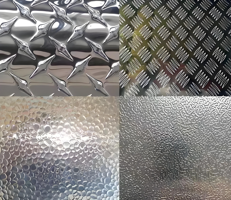 embossed&checkered aluminum plates embossed&checkered aluminum plates