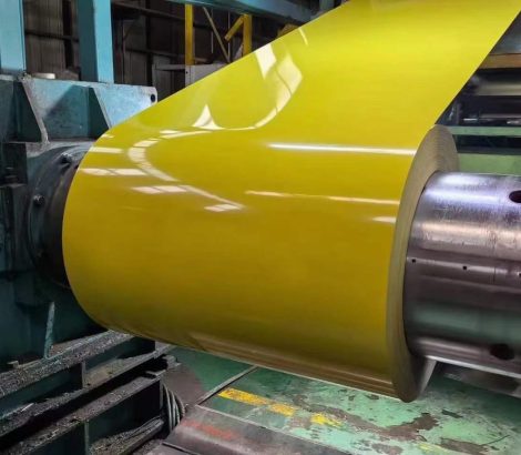 PPGI steel coils-yellow