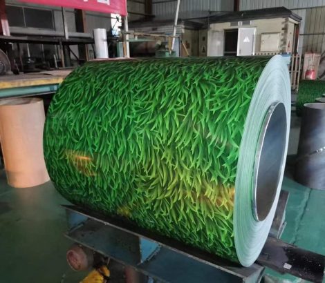 PPGI steel coils-grass pattern