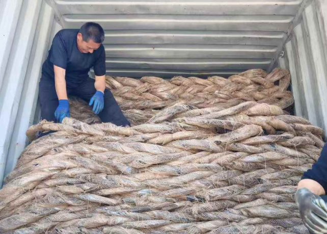 Galvanized steel wire nylon rope packaging Galvanized steel wire nylon rope packaging